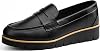 festooning Women Loafers Women Chunky Comfort Loafers Slip On Casual Fashion Business Work Shoes