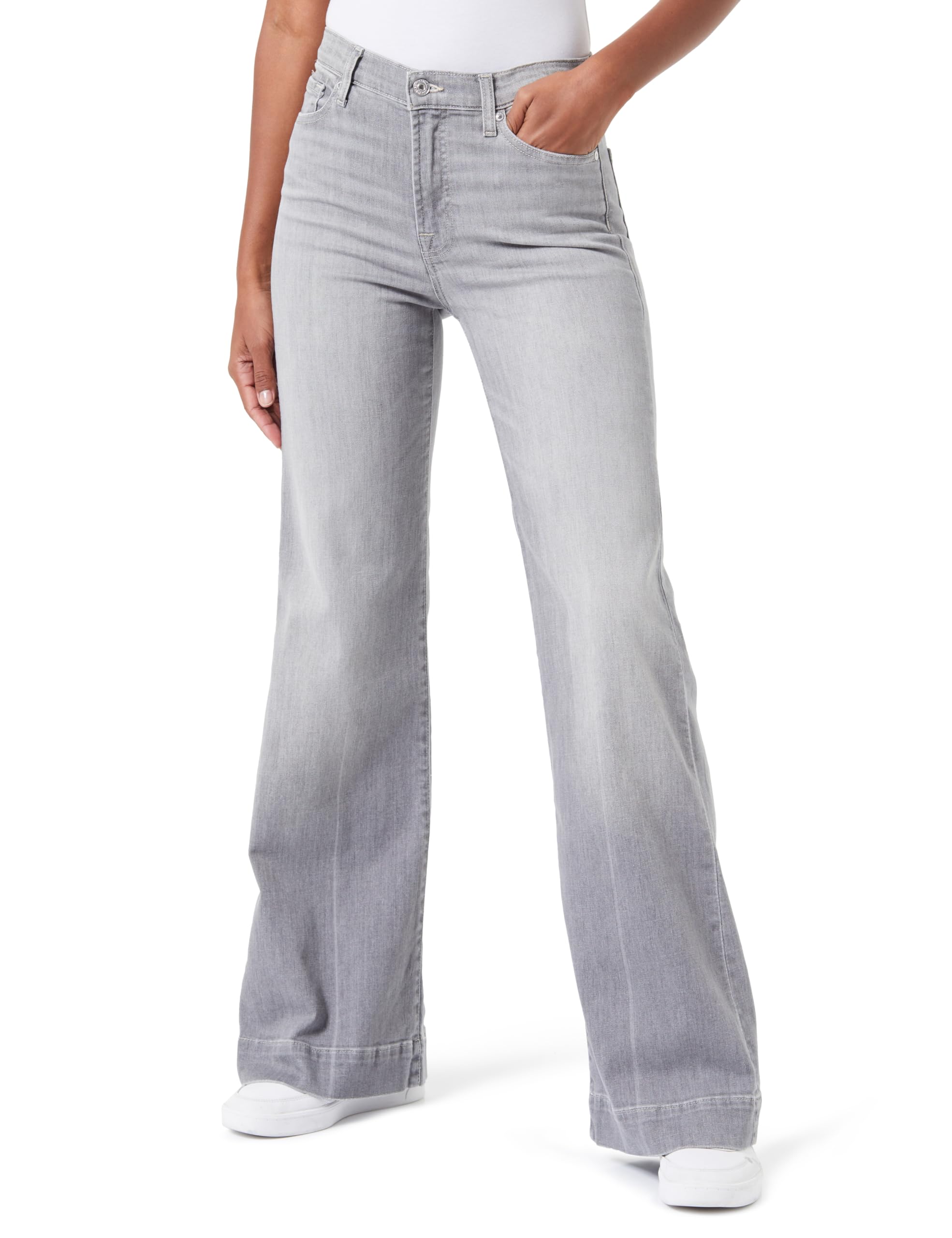 7 For All Mankind Women's Modern Dojo Phantom Jeans