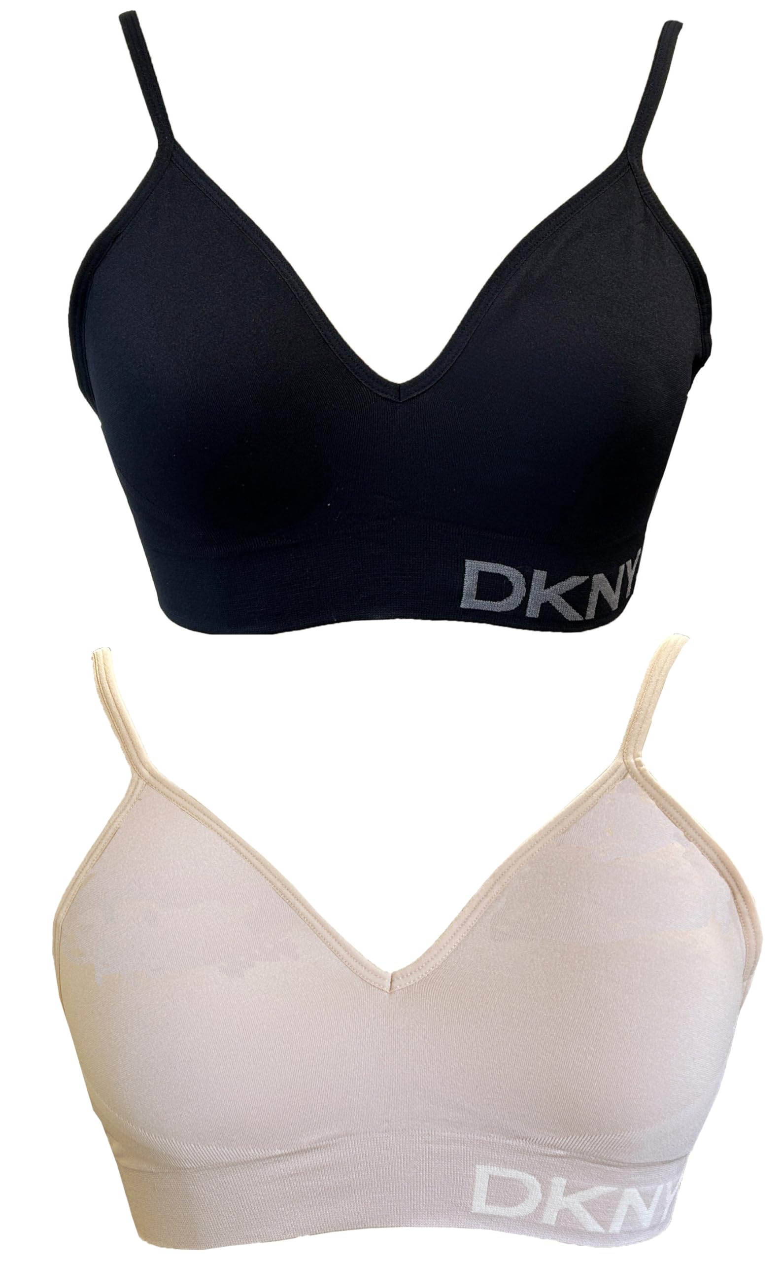 DKNY ダナキャランニューヨーク ディーケイエヌワイ ブラジャー パッド有り 2P 2枚セット M [並行輸入品]