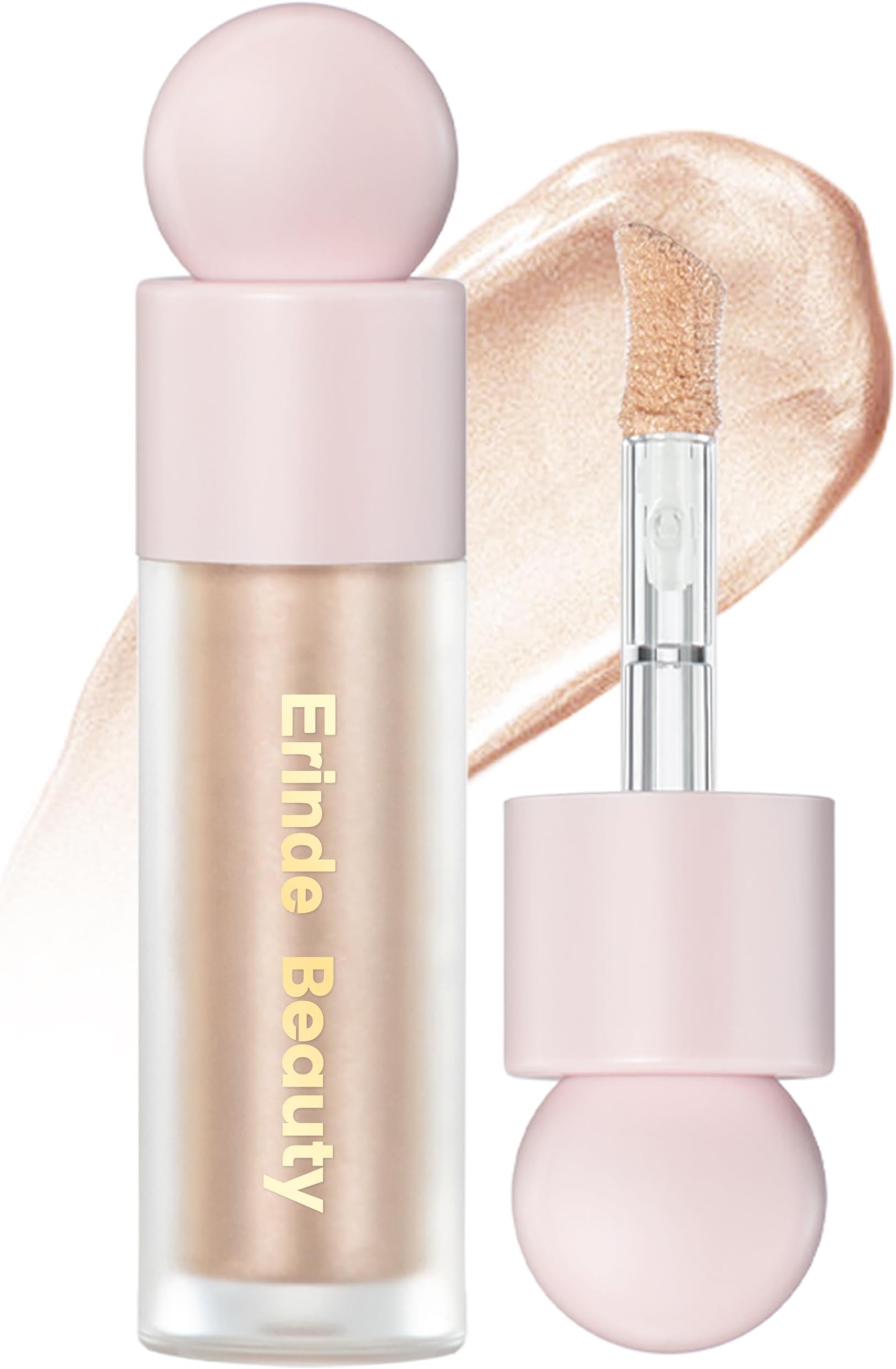 Liquid Highlighter Makeup Shimmer Cream Highlighter Natural Light Face Highlighter Brightening Liquid Highlight Face Body Glow Makeup Glow Drops Makeup Glitter Highlighter Makeup #2 Starlight