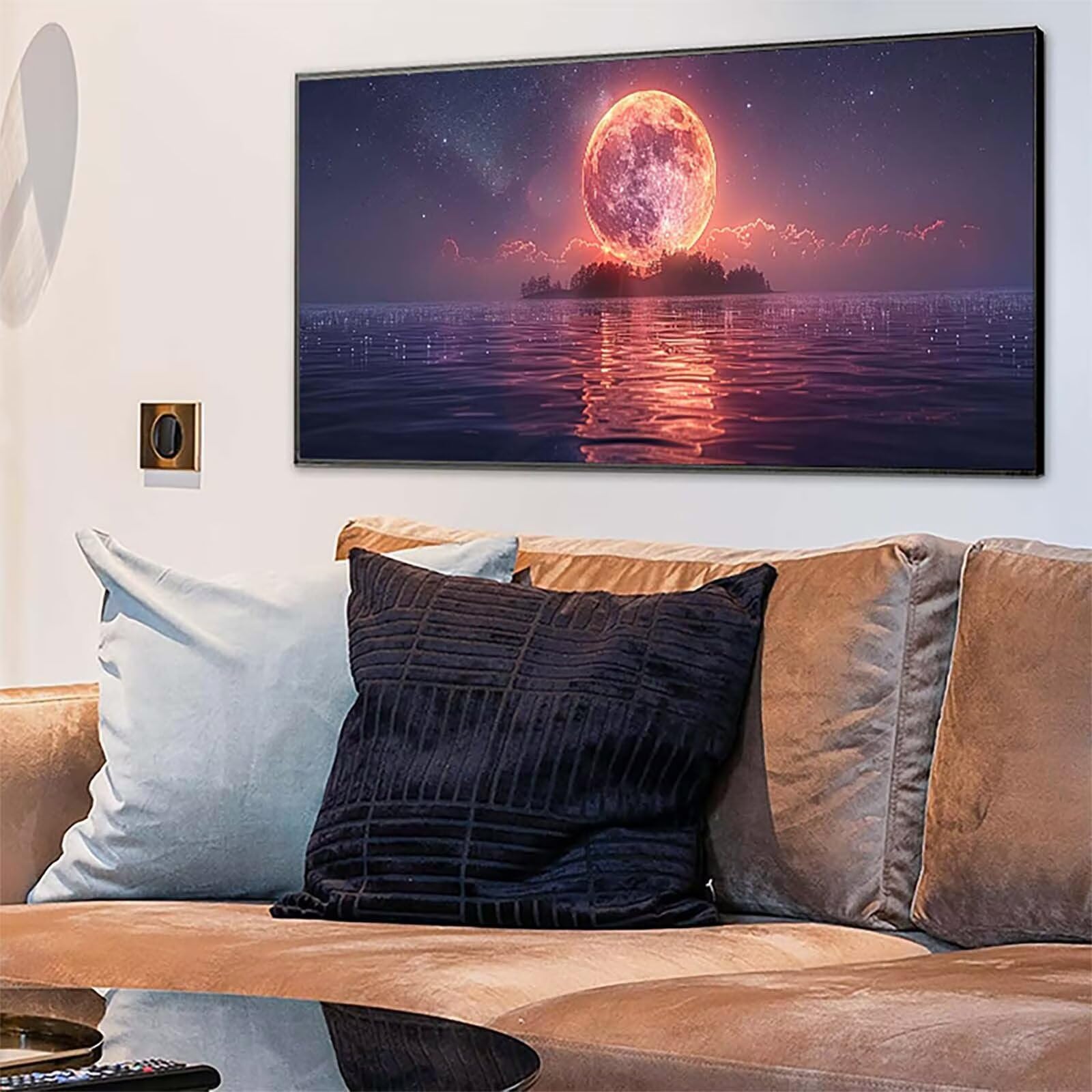 Coucher De Soleil 5D Diamond Painting Adulte Grand Format 70x140cm 9-4443