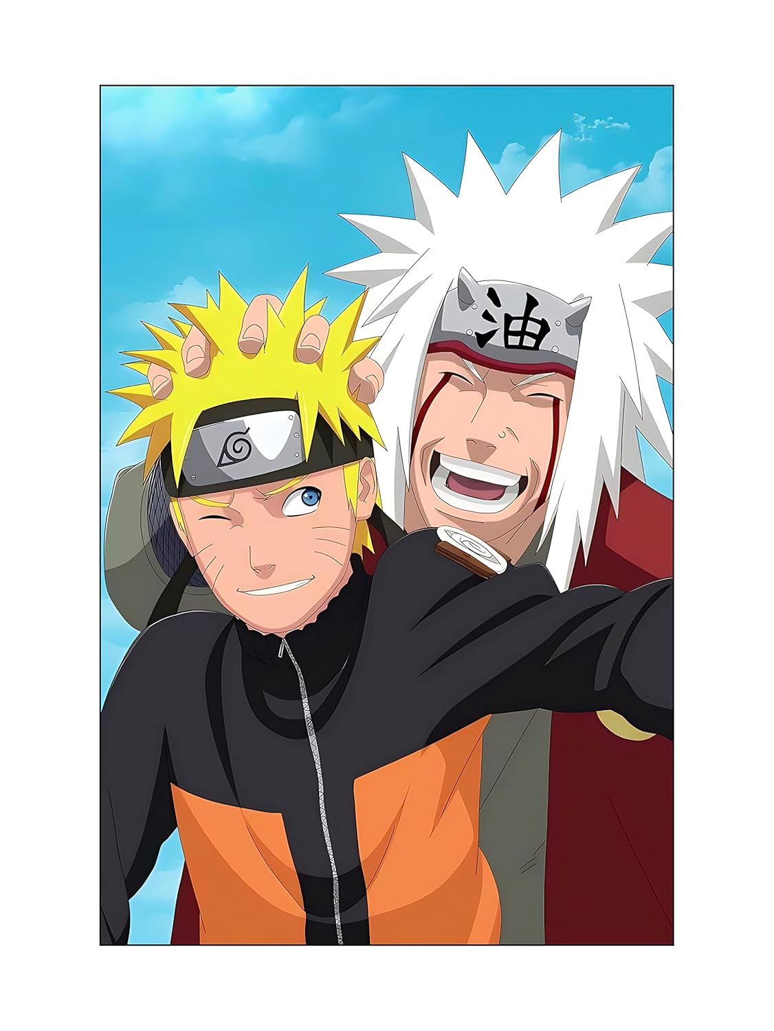 Times Comic Naruto Jiraiya Poster Naruto Jiraiya Naruto Uzumaki Anime