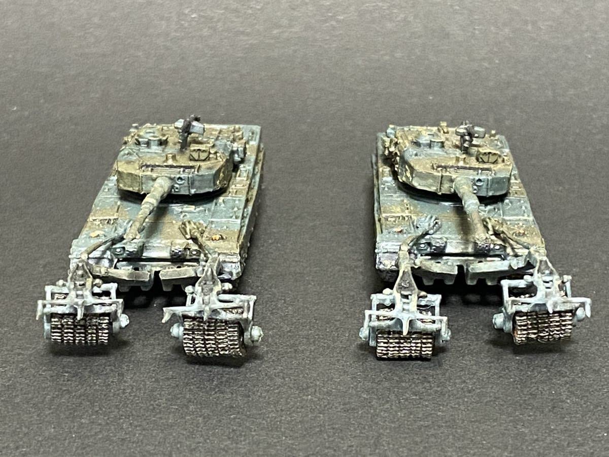 Amazon.co.jp: RJST 1/144 90式戦車92式地雷原処理ローラー付富士教導