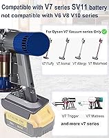 Vista 3 de TPDL for Dyson V7 Battery Adapter, for Dewalt 20V Battery Convert to for Dyson 21.6V V7 Handheld Vacuum Converter Absolute, Motorhead Pro, Trigger