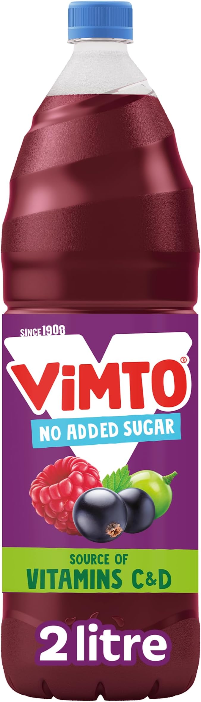 Vimto No Added Sugar Squash, 2L