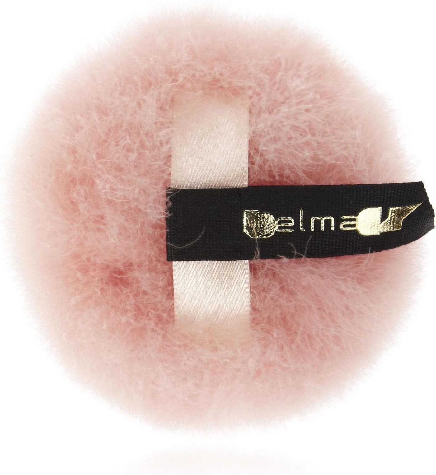 Belmacz Puff Puff Goose-Down Powder Applicator-Coral: Inferno (coral)