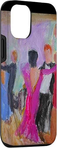 Miniatura 3 de iPhone 1212 Pro Ballroom Dance Design de pintura original Dance Comp Case