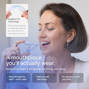 QUIETLAB Mouth Guard for Sleeping - Anti-Snoring Device, Custom Fit