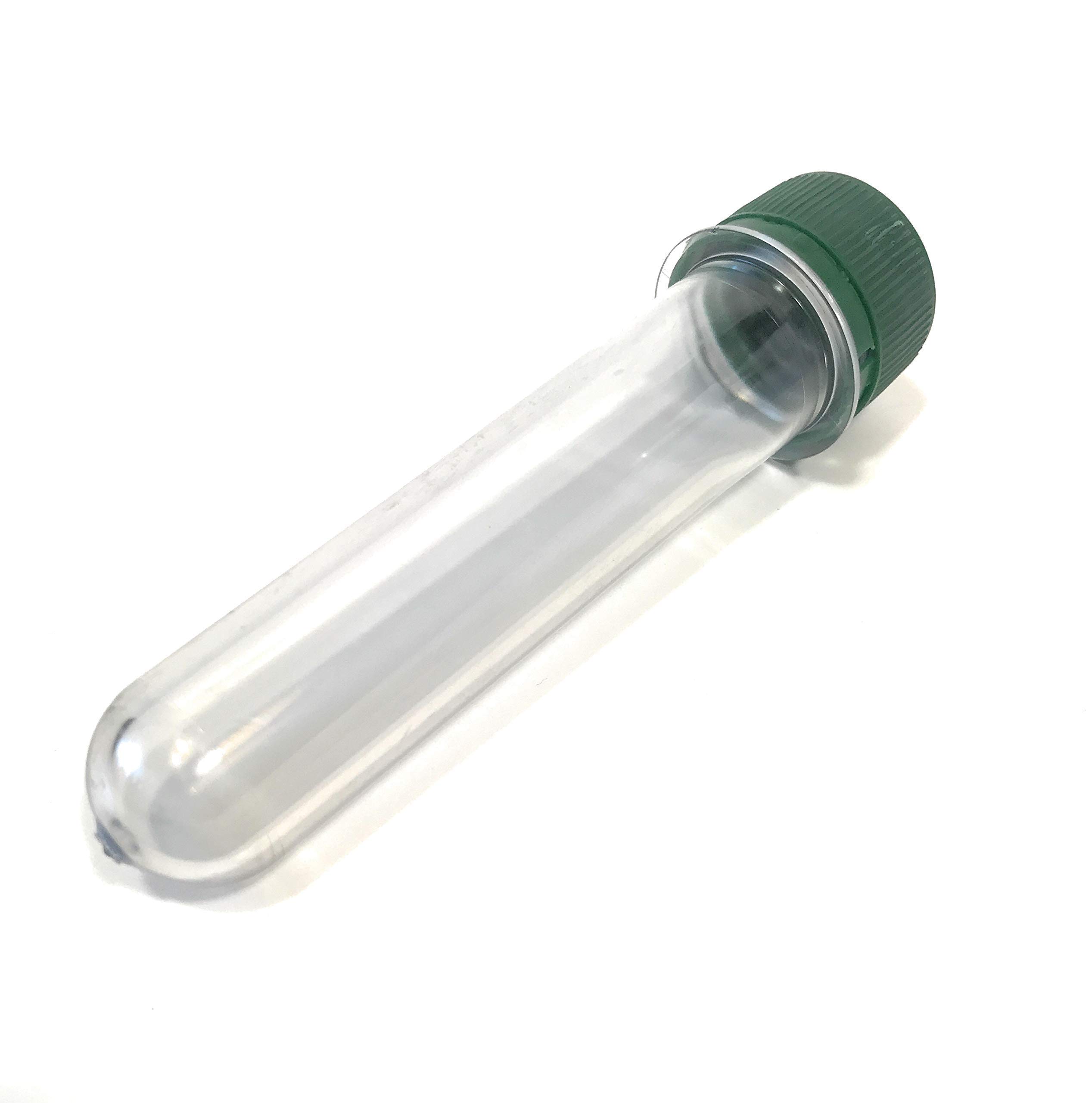 Petling - Petlings vacías para geocaching (PET, con tapa, 10 unidades), color verde
