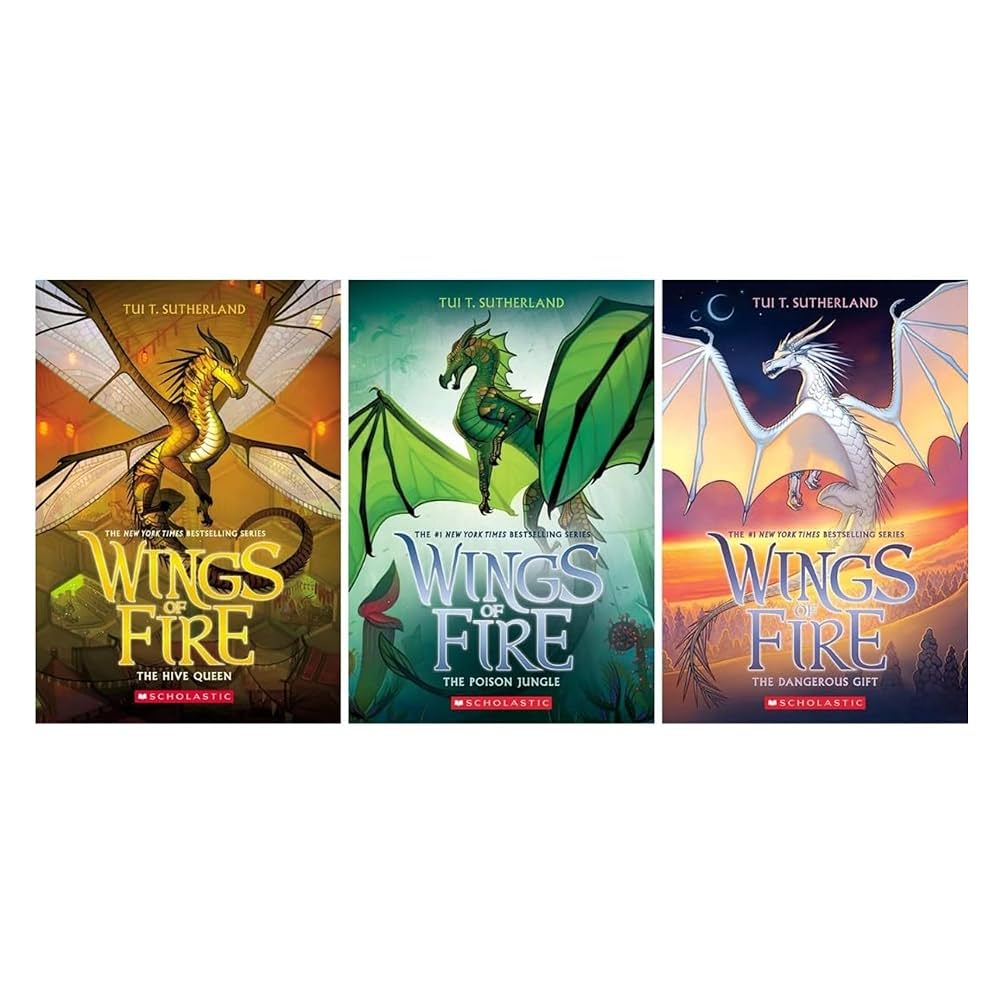 Wings of Fire Series Complete Collection Set, Books #1 - #18