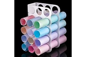 15-Holes Vinyl Roll Storage Rack: The Ultimate Organizer for Your Precious Vinyl Collection