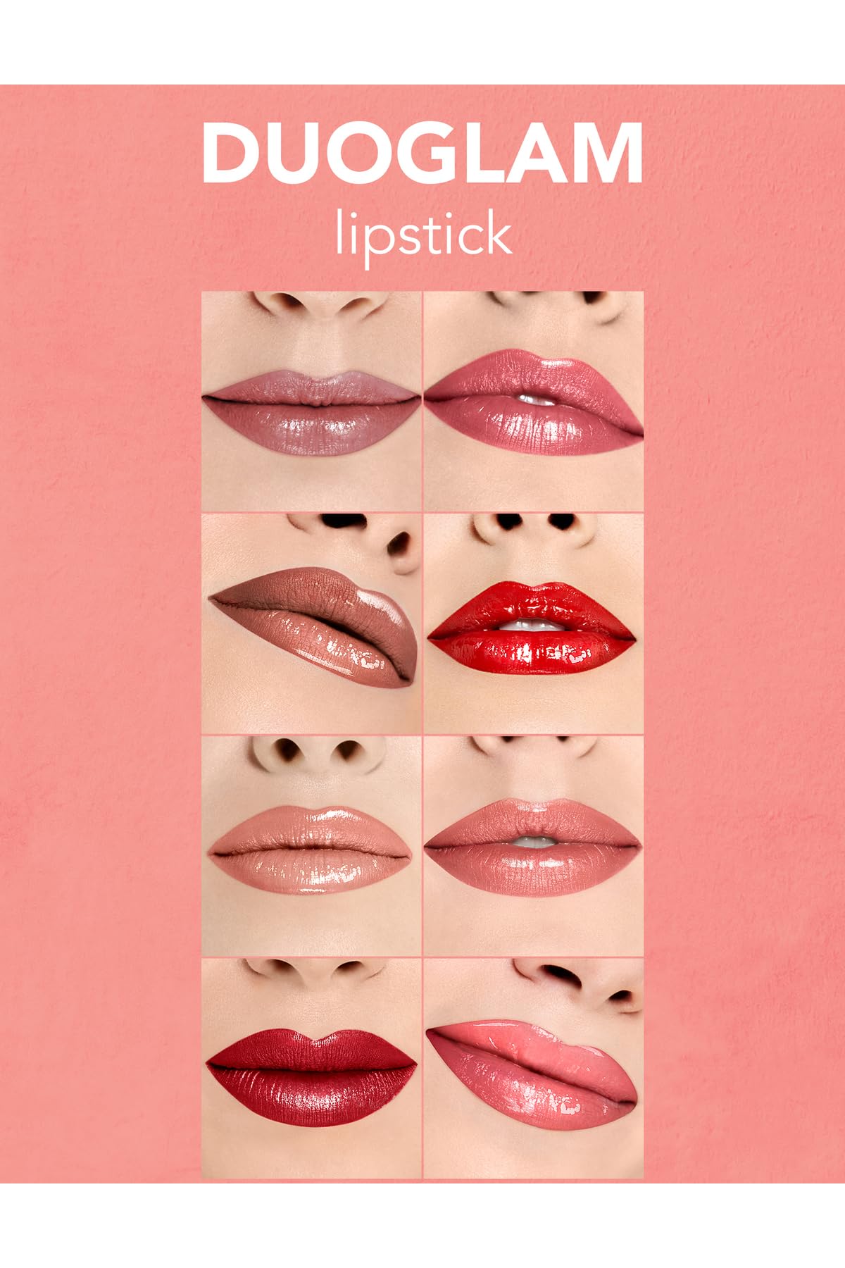 Flormar Duoglam Yüksek Pigmentli Kremsi Likit Ruj & Ultra Kalıcı Dudak Parlatıcısı 004 Perfect Touch