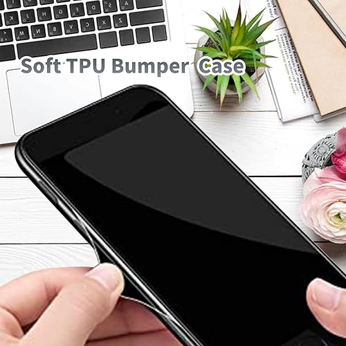 Miniatura 6 de Funda para Samsung Galaxy A13 5G con protector de pantalla, funda delgada para teléfono con diseño de flores silvestres, mariposa y vidrio templado,