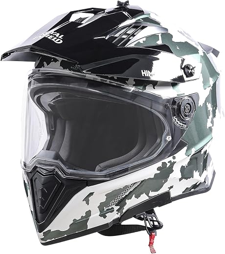 ROYAL ENFIELD Optimus DS KAMET FF ID ABS K White M58CM