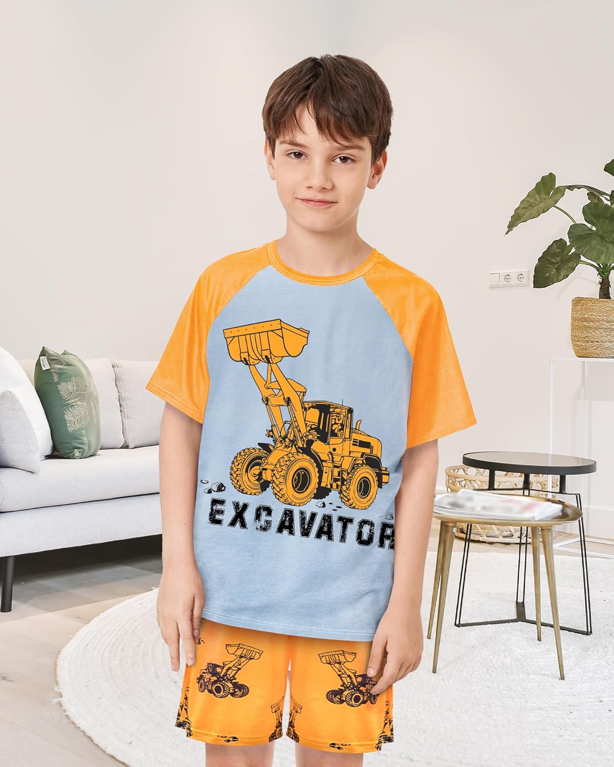 Boys Pajamas Little Boys Summer Pajamas 2 Piece Short Sleeve Top and Shorts Sets Kids Pjs Sleepwears 3-10 Years - Image 2