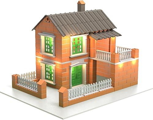 Miniatura 7 de Woohome 200 piezas de mini ladrillos pequeños para paisajismo, ladrillos en miniatura, ladrillos pequeños para manualidades, ladrillos falsos
