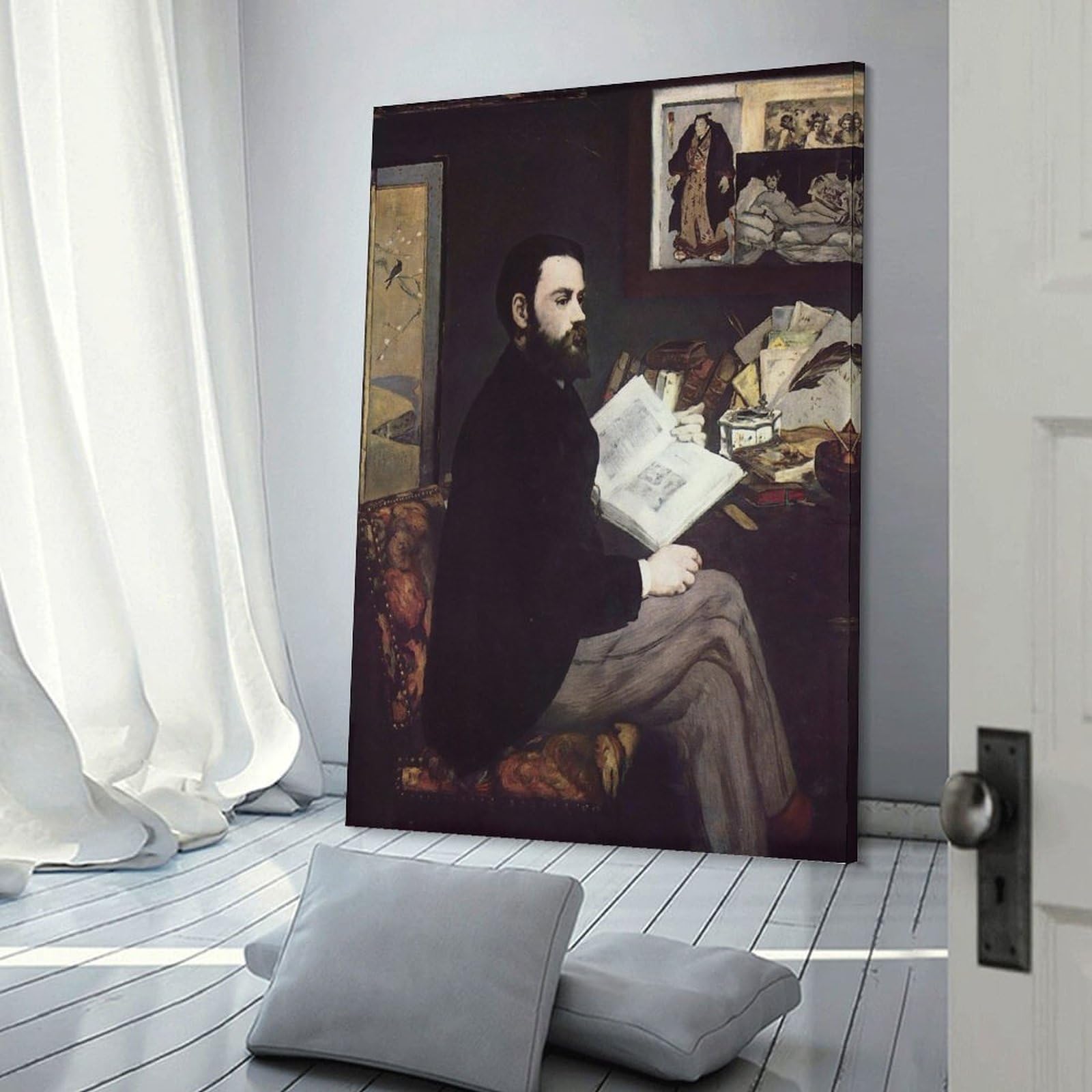 Amazon.co.jp: 画家 エドゥアール・マネ 印象派 エミール・ゾラ