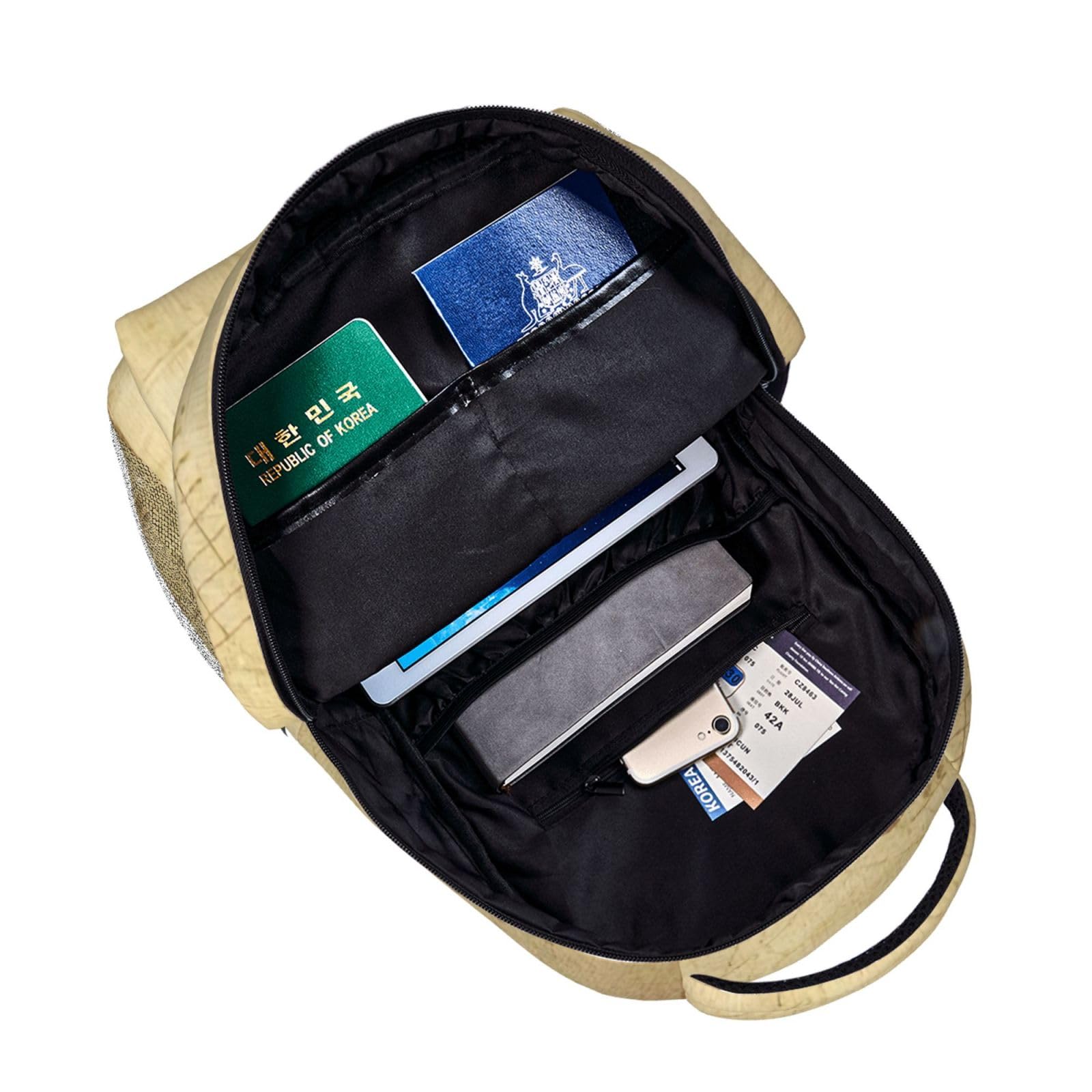 KoNsev Notenrucksack, Elementar-Büchertasche, Mädchen, Jungen, modisch, lässig, Tagesrucksack, Reisen, Uni, Lehrer