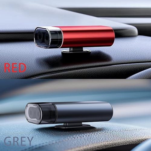 Miniatura 5 de JAHIMO Martillo de seguridad de doble cabezal para automóvil, herramientas de escape de emergencia 2 en 1, rompevales y cortador de cinturón de