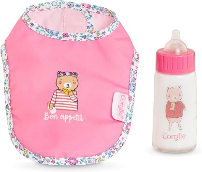 Corolle Magical Baby Bottle with Accessories Interactive Toy for Kids Age 3 and Up Educational Playtime