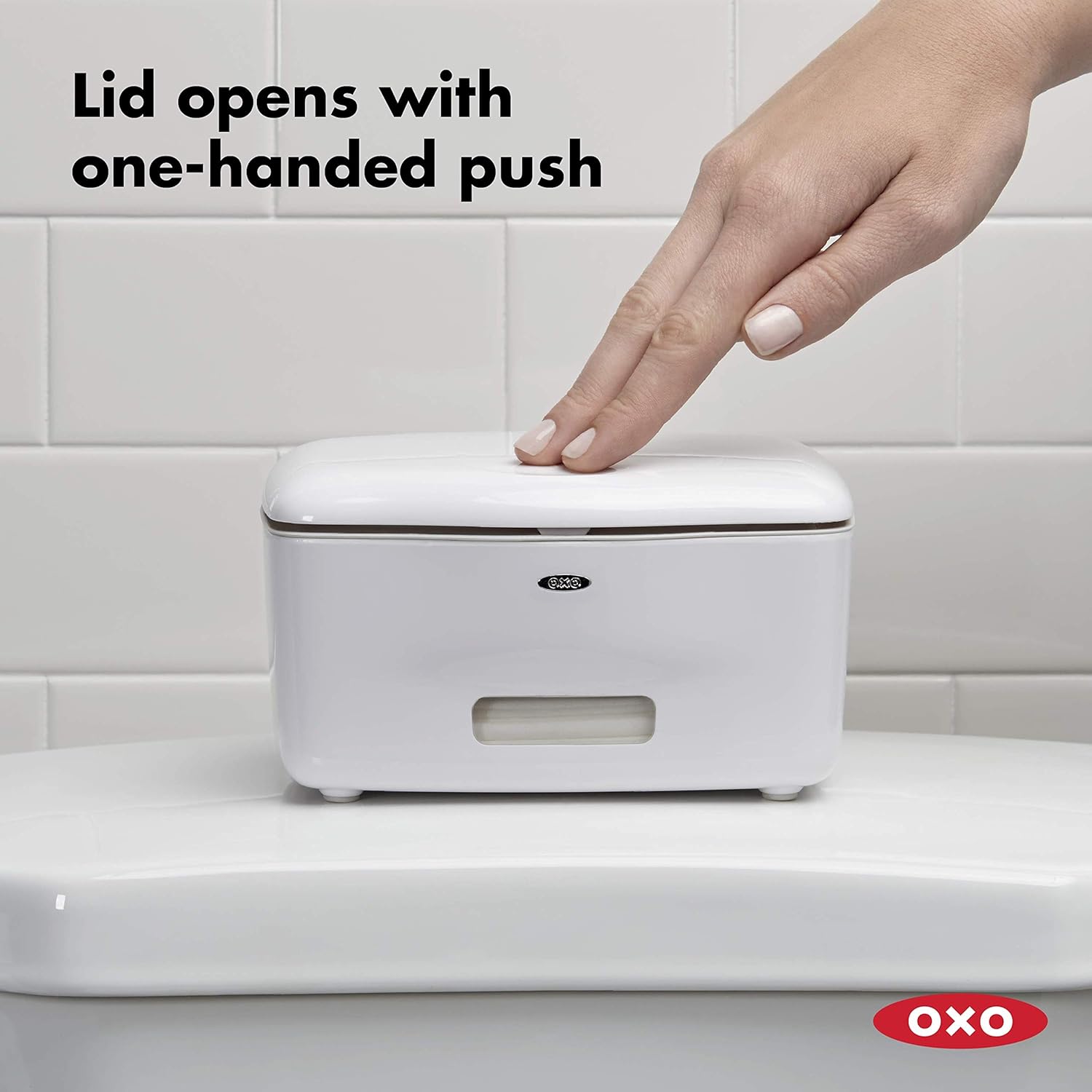 OXO Good Grips PerfectPull Wipes Dispenser 6" L x 5" W x 3.2" H : Baby