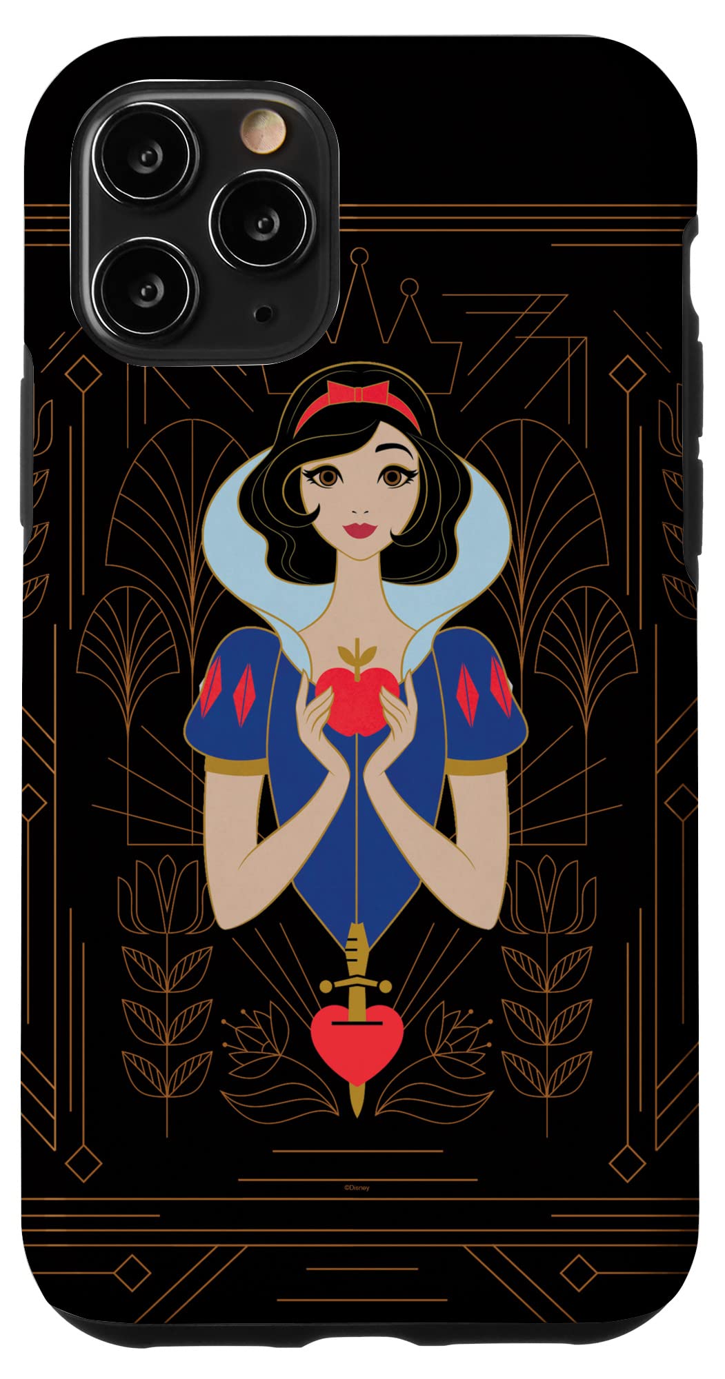 Coque iPhone 11 Pro Blanche-Neige au bureau ou en soirée chic - 4