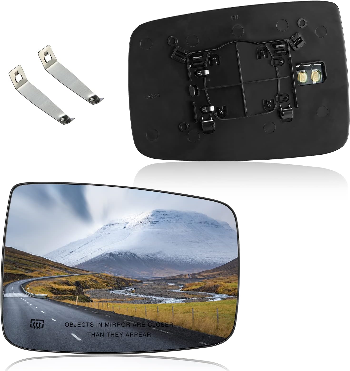 Passenger Right Side Heated Mirror Glass For 2005-2009 Dodge Ram 1500 2500 3500 - Foto 12