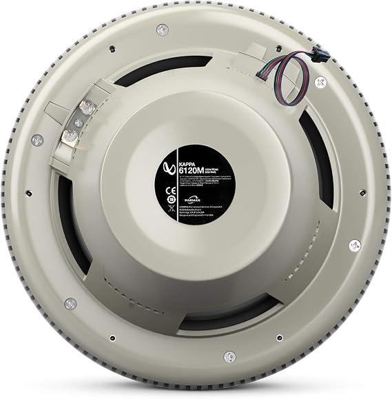Infinity KAPPA6120MAM - Kappa Marine KAPPA6120M White 6.5 Premium 2-Way RGB LED Coaxial Speakers