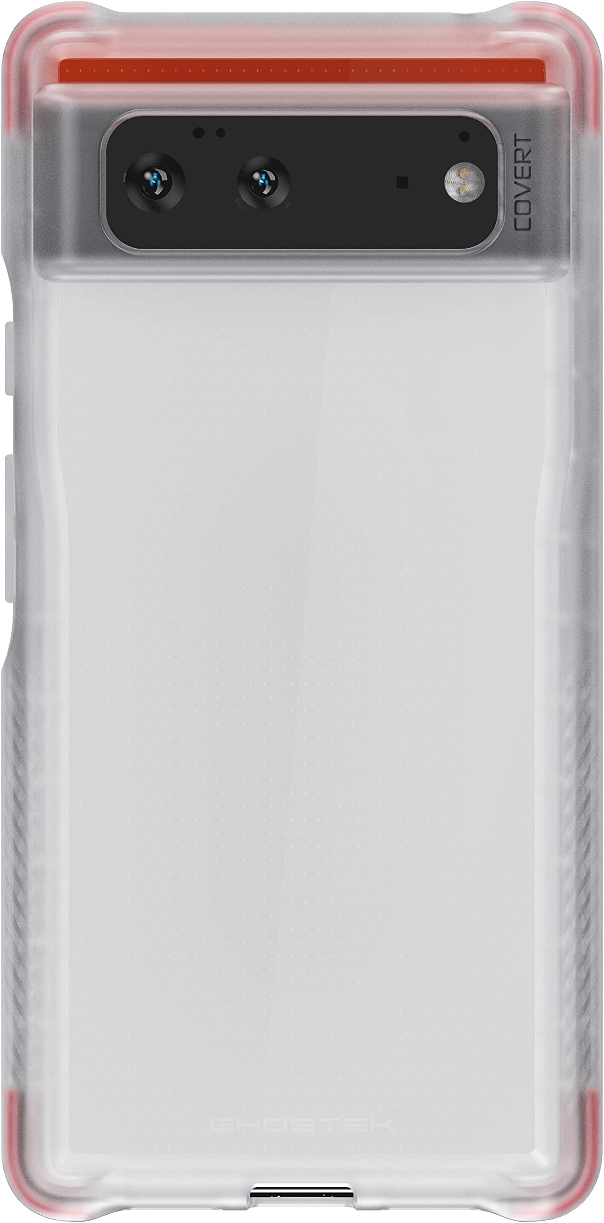 COVERT Pixel 6 Case Clear with Ultra Thin Design and Non-Slip Grip Supports Fast Wireless Charging Shockproof Protective Phone Cover Designed for 2021 Google Pixel6 5G (6.4inch) (Cloudy Clear)