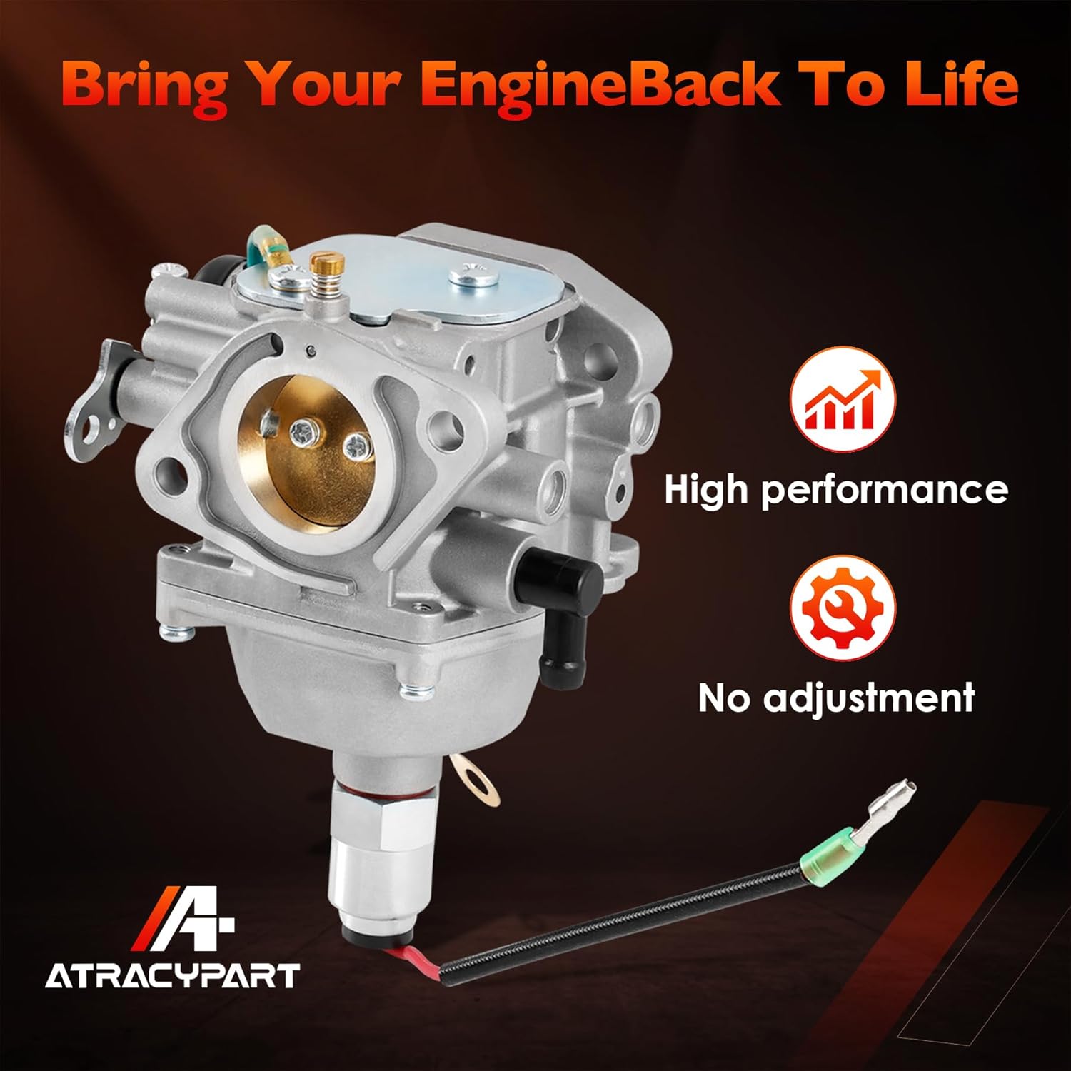 Carburetor Compatible with Kohler Courage Twin SV725 SV730 SV735 SV740 22 23 24 25 26 27 HP Lawn Mover Engine, Fits Toro 59008 74375, Replaces #32-853-28-S 32-853-12-S 32-853-06-S,Carb Kit w/Fuel Pump image 5 of 7 B0FQ5J93RM