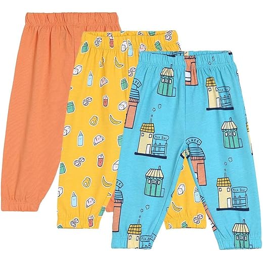 Mini Klub Baby Knitted Cotton Bottoms Pack of 3