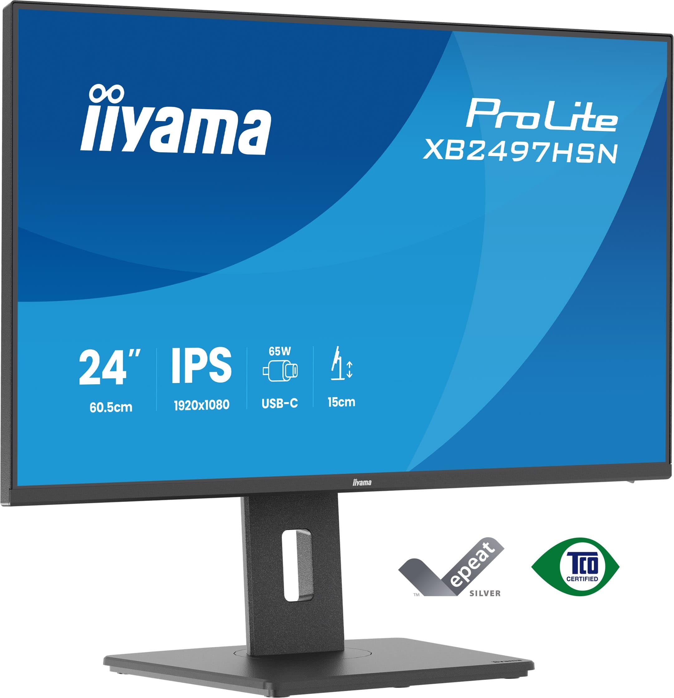 iiyama Prolite XB2497HSN-B1 Full-HD IPS-Monitor