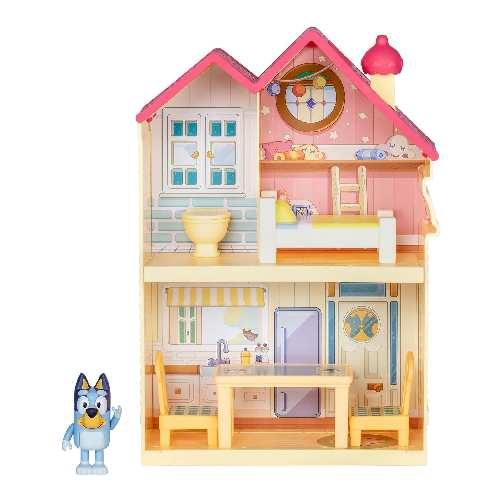 BlueY Rocco Giocattoli Mini Home - Playset personaggio di 6 cm e accessori