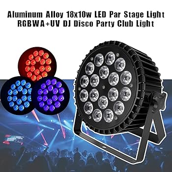 Amazon.co.jp: Frezon ムービングライト 18x10W 高輝度 RGBWA+UV