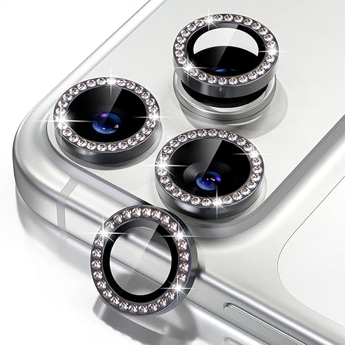 Miniatura 40 de Misea [3+1] Protector de lente de cámara para iPhone 14 Pro/iPhone 14 Pro Max, protector de pantalla de vidrio templado 9H, protector de pantalla