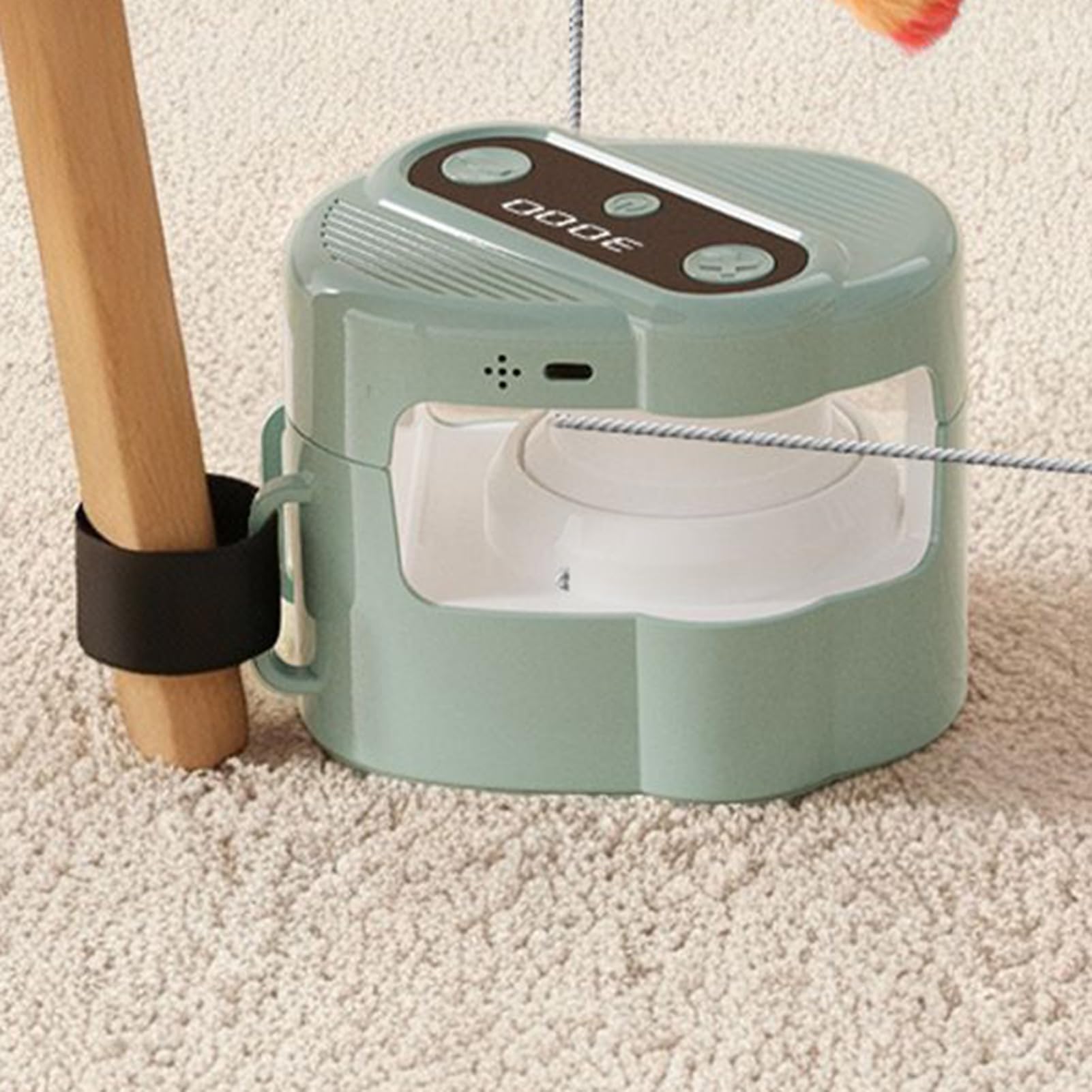 Juguetes Interactivos Para Gatos Ratón Automático Con Actividades De Cinta | Entretenimiento Estimulante Para Mascotas Con Velocidad Ajustable Para Casa Sala Cocina A