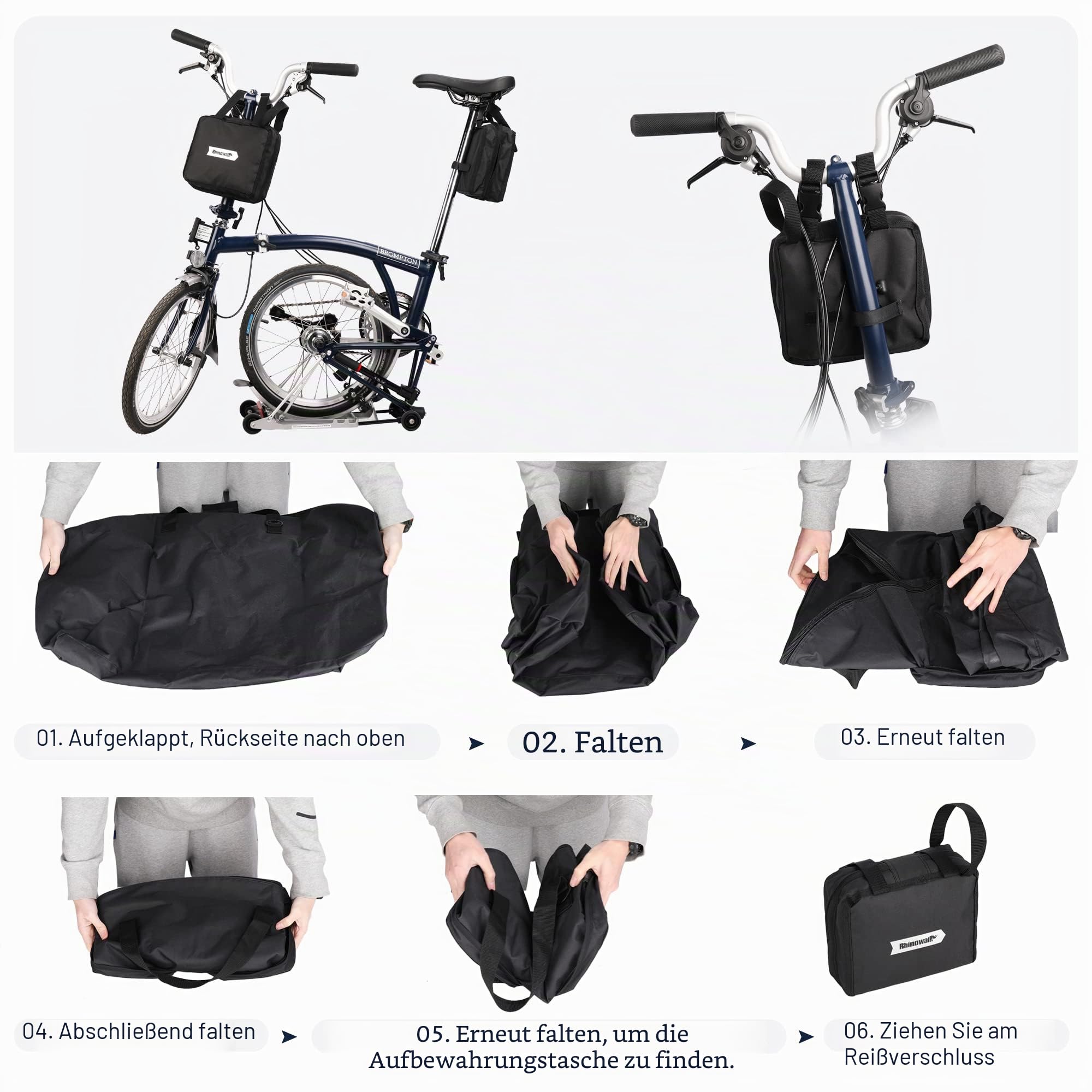 Faltbare Fahrradtasche für 14-20inch Fahrrad Carry Fahrradtasche für Brompton Travel Case Fahrrad Transport Tasche für Auto Zug Air Travel Portable