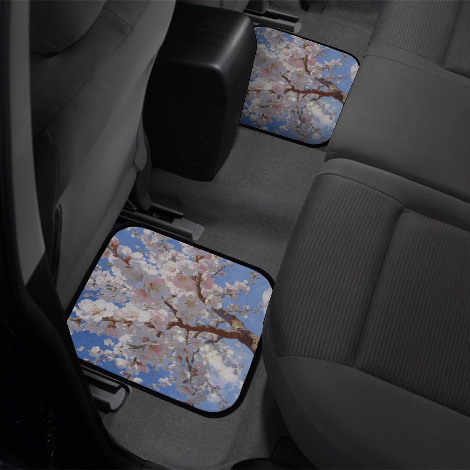 4 tappetini per auto, resistenti, antiscivolo, facili da pulire, adatti per la maggior parte delle auto, per tutte le stagioni, universali, adatti per SUV, berline e camion