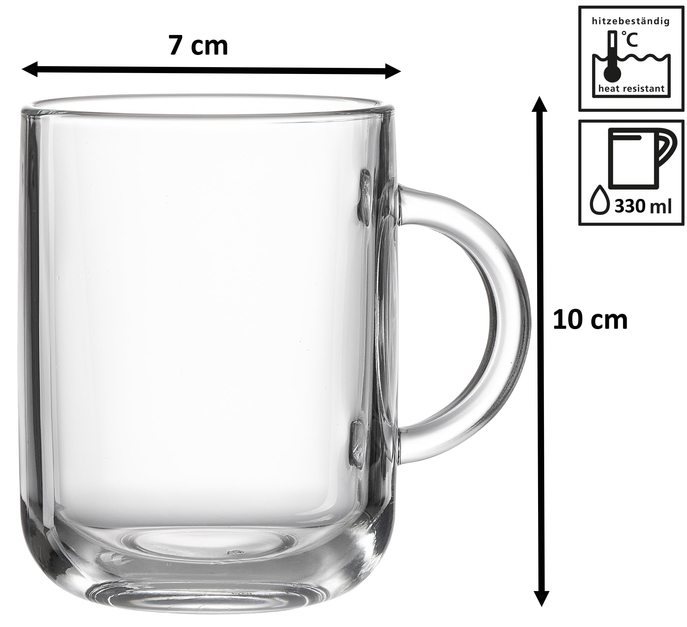 Ritzenhoff & Breker Lawe Lot De 6 Verres à Long Drink Jaune