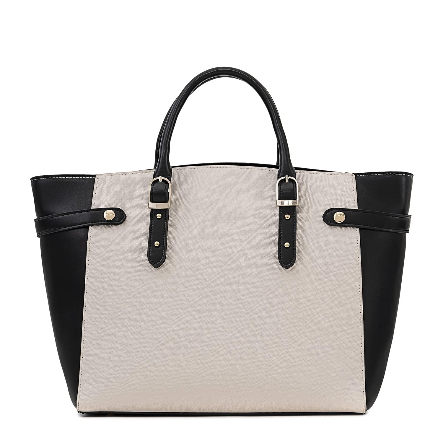 MiraggioRosalind Tote Handbag for Women with Detachable Sling Strap & Top Handles | Fits upto 13" Laptop | Tote Bags for Women For Office Use, Work