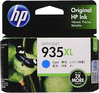 Amazon.co.jp: HP 935XL 純正 インク カートリッジ シアン