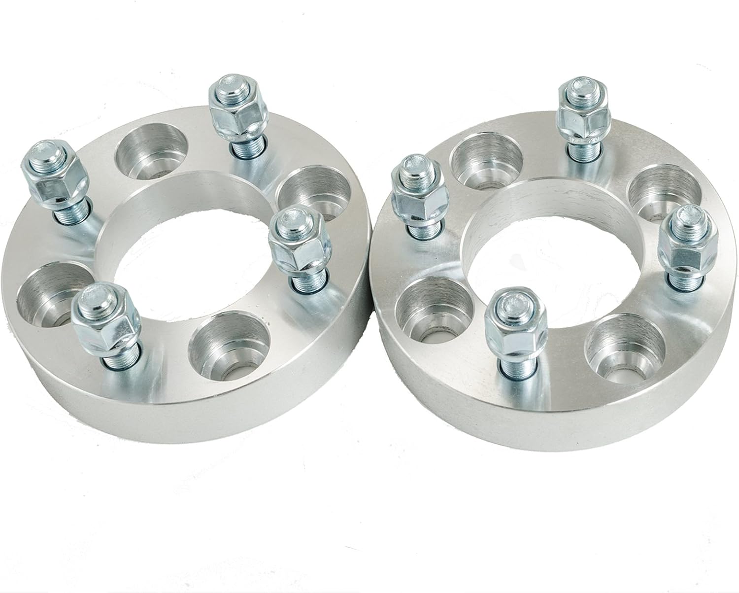 Max Motosports 2pcs 1.0" 4x4 Wheel Spacers Adapters compatible with EZ GO Club Car Golf Cart 1/2" Studs