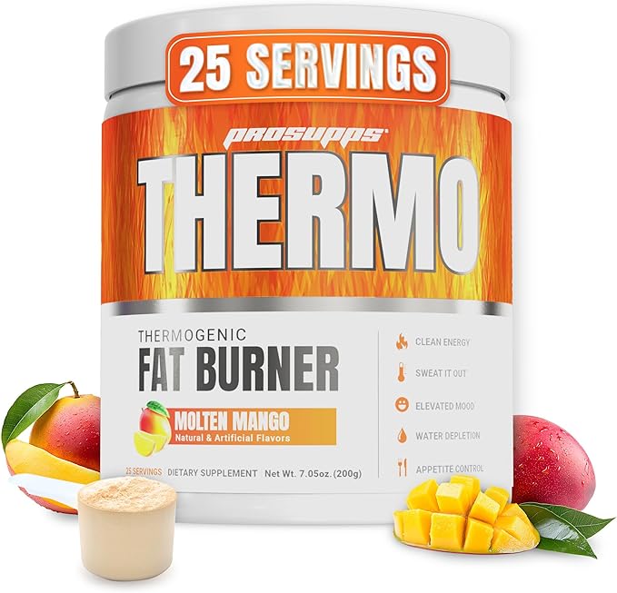 ProSupps Thermogenic Fat Burner Powder, Molten Mango - Weight Loss