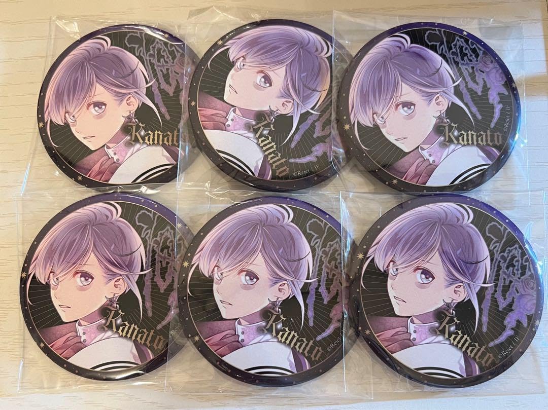 逆巻カナト ビッグ缶バッジ DIABOLIK LOVERS 逆巻 カナト 幼少期 ホロ