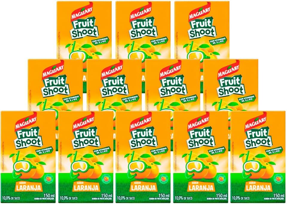 Suco de Laranja Maguary Fruit Shoot 150ml 12 Unidades
