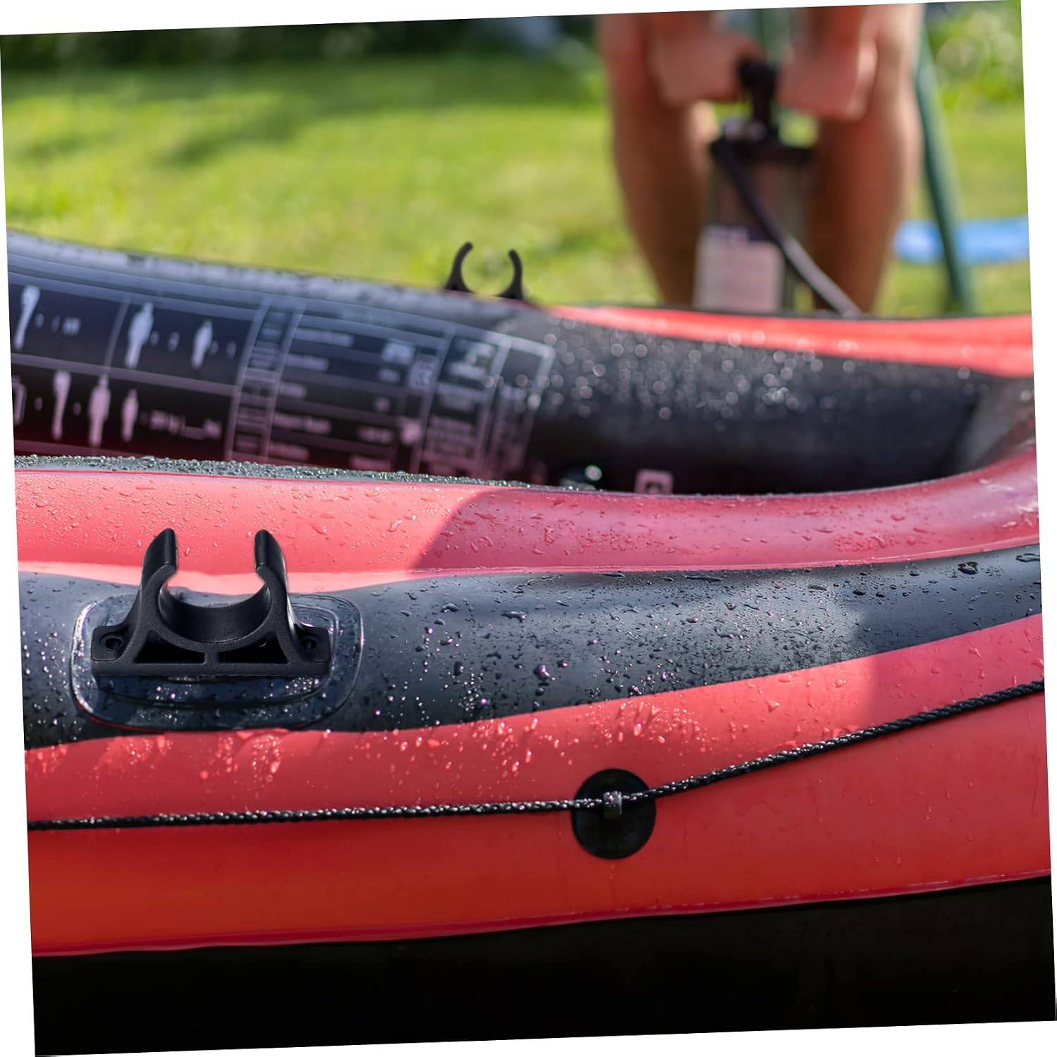 4pcs Kayak Paddle Holder Boat Paddle Clip Accessories Grip Holder for Kayaks