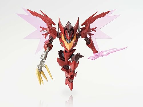 Miniatura 3 de Bandai Tamashii Nations NXEDGESTYLE Guren Type-08 Elements Seiten Code Geass: Lelouch of The Rebellion Figura de acción