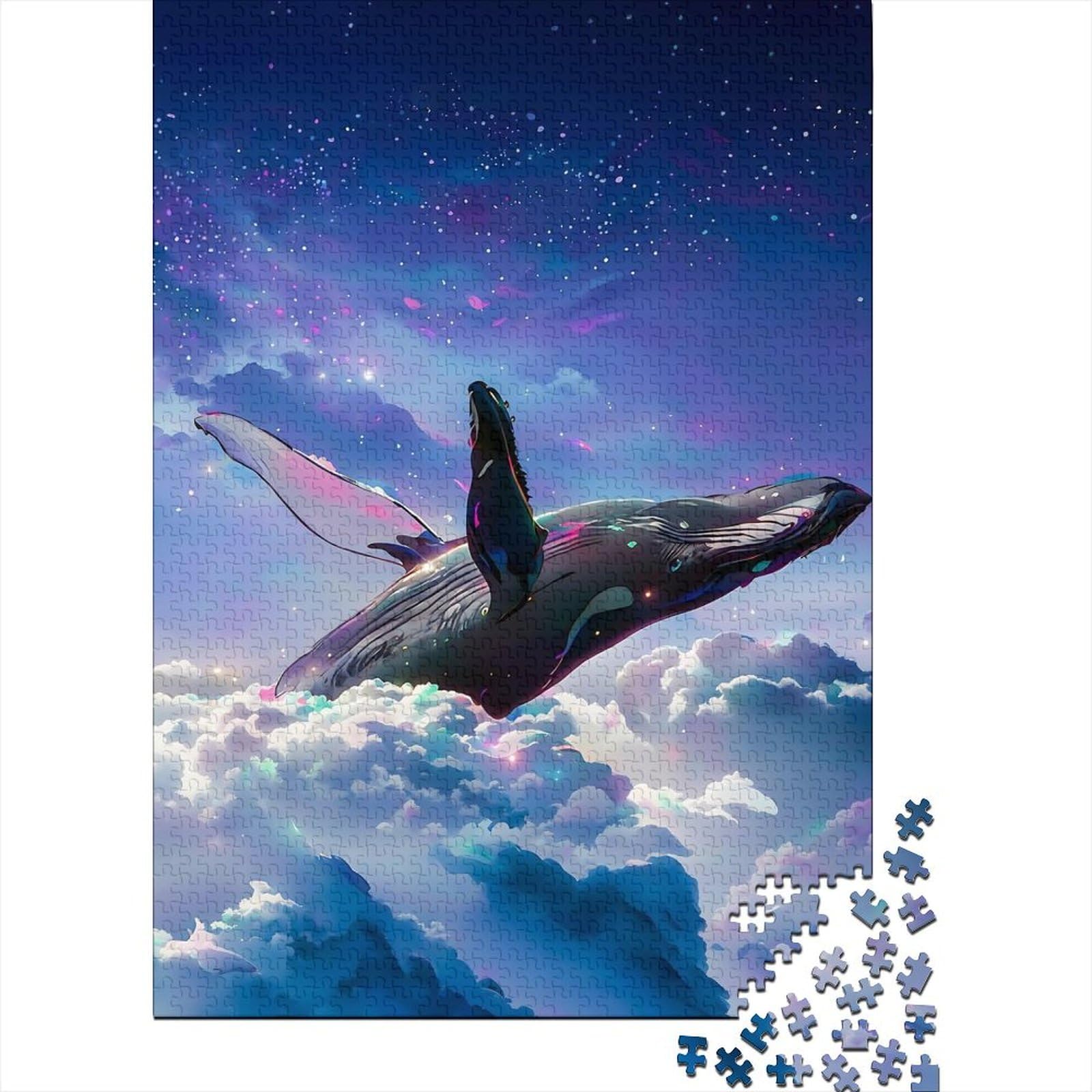 1000 Japanese Style Creative Square Jigsaw Puzzles for Adults, Paper Puzzles Unique Challenge Games 38x26cm/1000pcs
