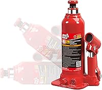 Vista 10 de Torin T90413 Big Red Gato Hidráulico de Botella con Estuche de Transporte, Capacidad de 4 Toneladas (8,000 lb)