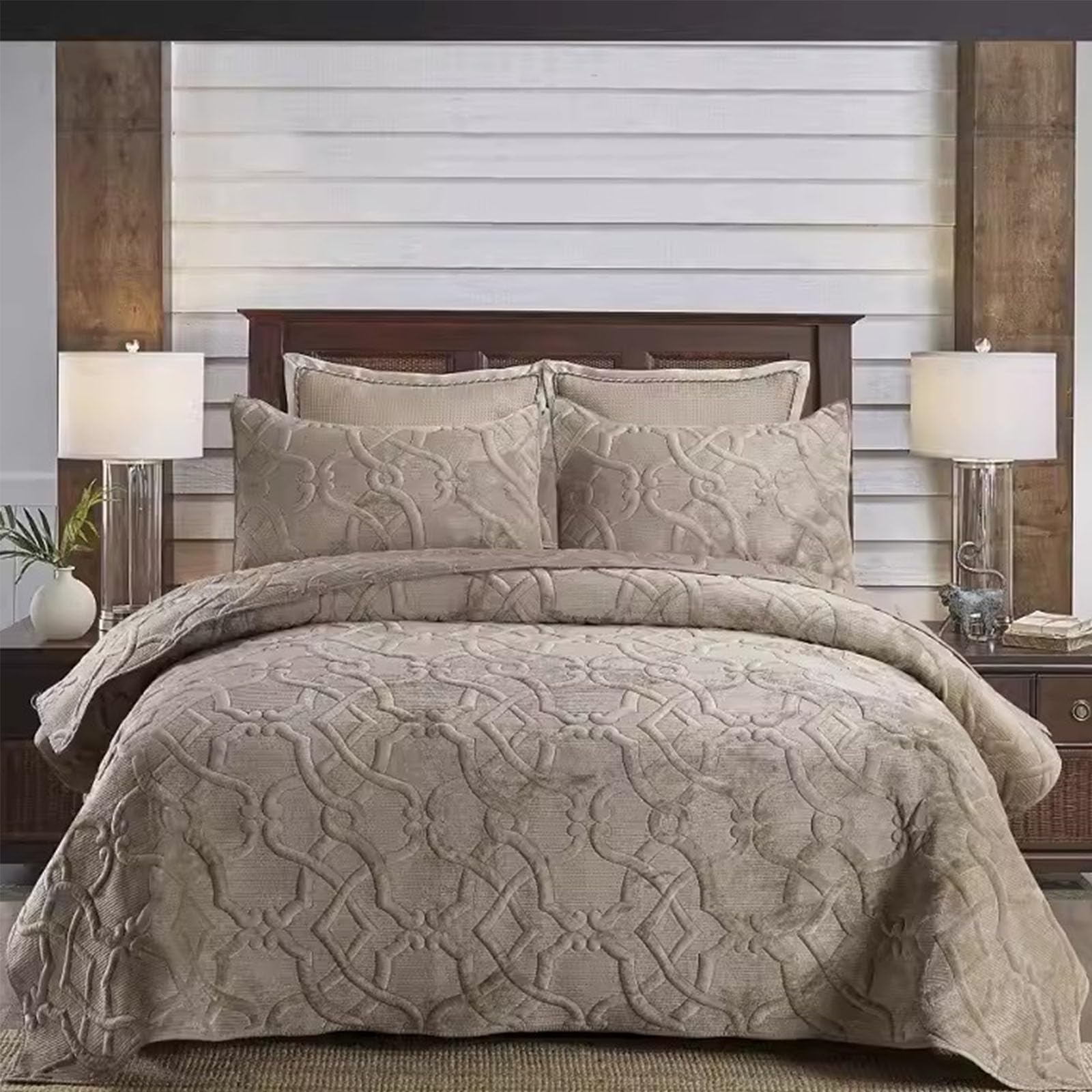 Couette d'hiver épaisse et respirante en coton pour nuits glaciales